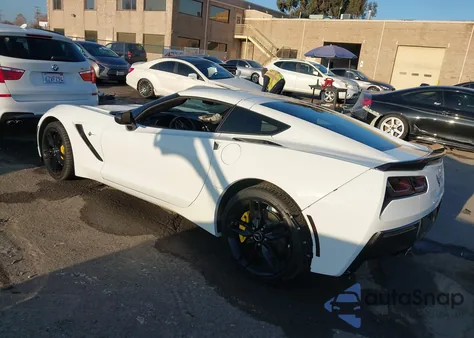 2015 Chevrolet Corvette Stingray из США, поврежденный, VIN 1G1YB2D73F5104129